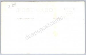 K42/ Ames Iowa RPPC Postcard c40-50s State College Library 458