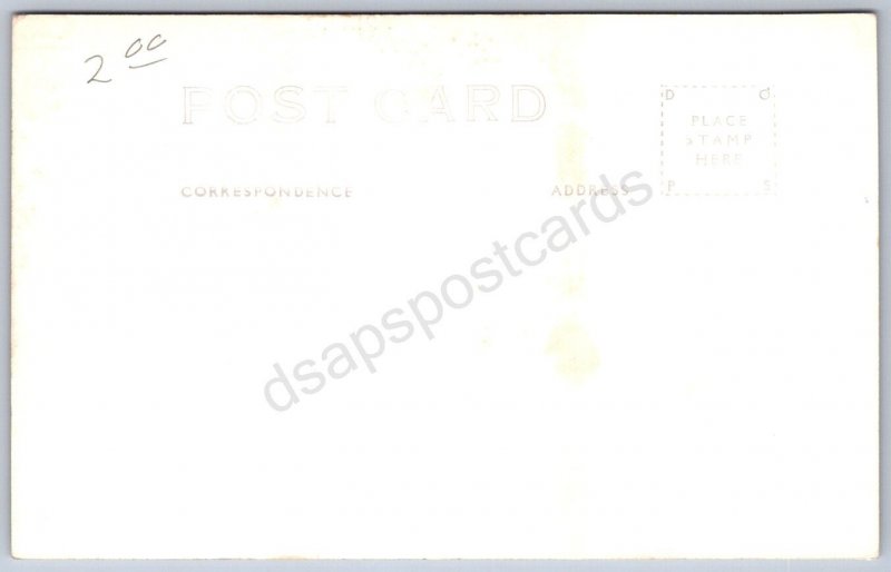 K42/ Ames Iowa RPPC Postcard c40-50s State College Library 458