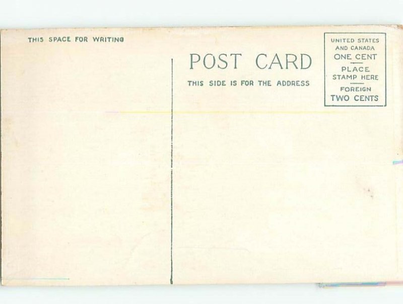 Unused W-Border CHURCH SCENE Albany New York NY L4959