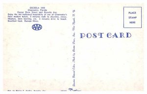 Postcard HOTEL SCENE Clearwater Florida FL AS1593