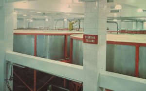 Anheuser Busch Budweiser Michelob USA Beer Factory Cellar s Postcard