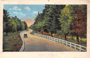 Car Driving Down Road Car Driving Down Road  - Misc, Minnesota MN Postcard