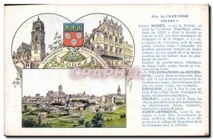Old Postcard Rodez Aveyron