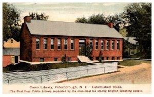 New Hampshire  Peterborough  Town Library