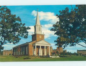 Pre-1980 BUCKNELL UNIVERSITY CHAPEL Lewisburg by Sunbury Williamsport PA AD0544