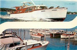 NJ, Toms River, Boats , Multi View, Parlin Color No. 19956-B