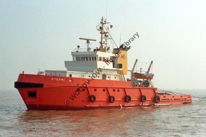 ap0943 - Norwegian Tug - Starmi , built 1977 - photo 6x4