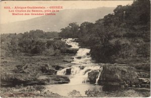 PC ED. FORTIER LES CHUTES DU SAMOU FRENCH GUINEA (a28729)