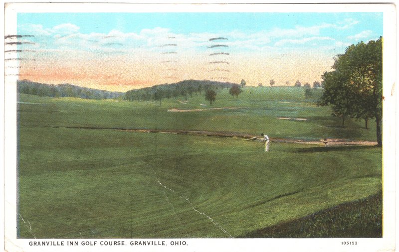 US    PC3101  GRANVILLE INN GOLF COURSE, GRANVILLE, OHIO