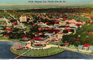 Florida Panama City Aerial View Curteich