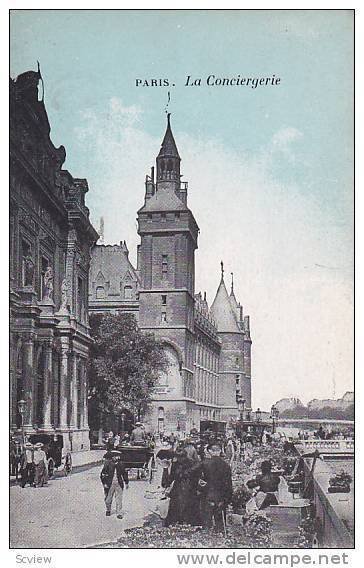 La Conciergerie, Paris, France, 1900-1910s