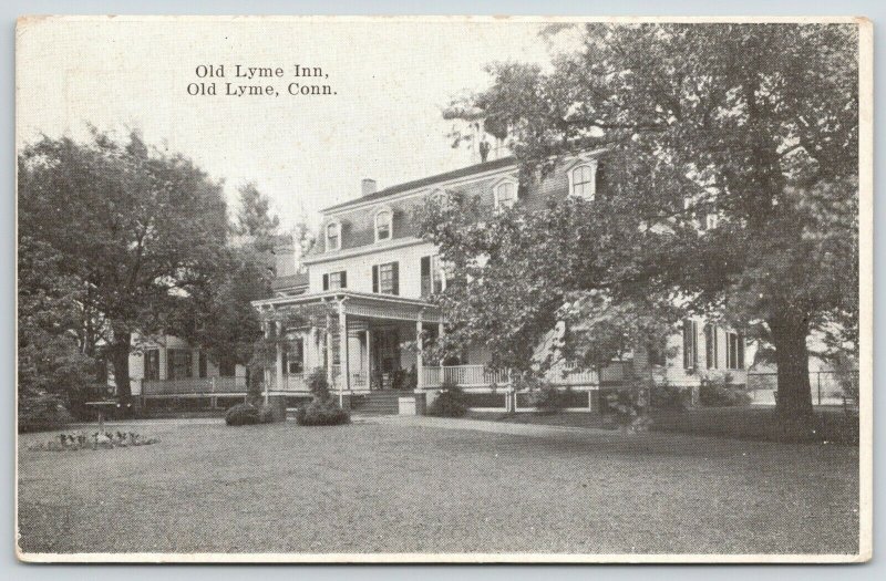 Old Lyme Connecticut~Old Lyme Inn~2nd Empire Architecture~Mansard Roof~c1910 