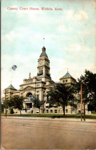 Postcard County Court House in Wichita, Kansas