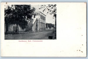 St Croix US Virgin Islands Postcard Apothecary Hall Christiansted 1973