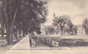 New Hampshire Hanover The Campus and Baker Library Dartmouth College