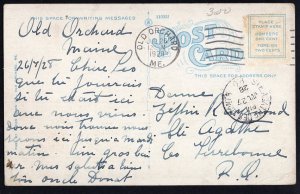 Maine OLD ORCHARD House pm1928 White Border