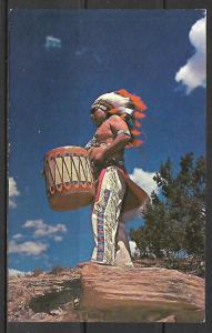 New Mexico Indian Drummer - [MX-126]