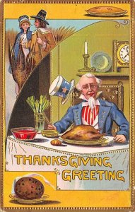Thanksgiving Greeting Card 1910 