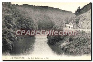 Old Postcard La Bourboule La Route Du Barrage