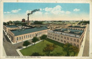 Iowa A Dairy Separator Co., Waterloo, Iowa Vintage Postcard