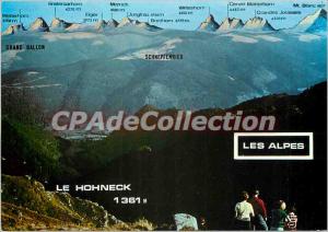 The Modern Postcard the Vosges Honneck (altitude 1366 m) the views of the Alp...