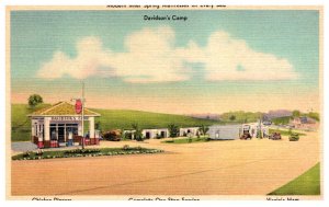 Virginia  Davidson's Camp ,Heated Cabins, Chicken Diners, Dine and Dance...