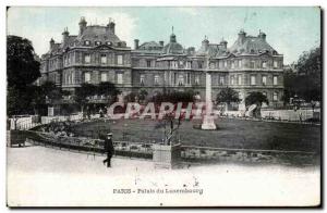 Paris - 6 - Luxembourg Palace Old Postcard