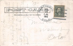 H96/ Eldorado Springs Colorado Postcard c1910 Swimming Pool Scene  62