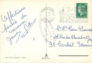 Postcard Switzerland Gran S Bernardo Tunnel