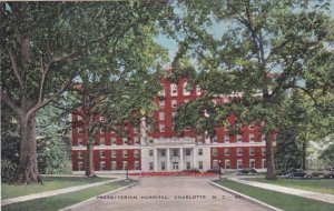 North Carolina Charlotte Presbyterian Hospital 1943