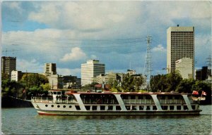 MS 'River Rouge' Boat Winnipeg Manitoba MB Red River Vintage Postcard H28