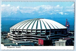Seattle Washington WA Postcard King County Domed Stadium Football Mariners c1960