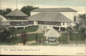 Summit Park NY Dancing Pavilion c1905 Hand Colored Postcard