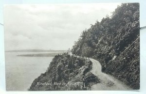 Early View of North Hill Minehead After Landslide Antique Friths Postcard c1910