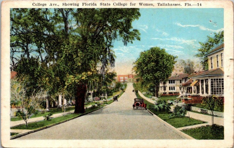 Florida Tallahassee Florida State College For Women College Avenue