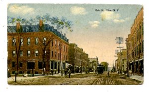 NY - Ilion. Main Street  (Miniature Postcard- 2 X 3)
