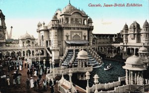 United Kingdom London Cascade Japan-British Exhibition Vintage Postcard C229