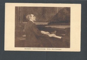 Post Card Robert Thegerstrom Swedish Painter & Graphic Artist 1857-1919