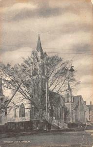 CAMDEM, ME Maine  METHODIST CHURCH~Street Lantern  KNOX COUNTY  c1900's Postcard