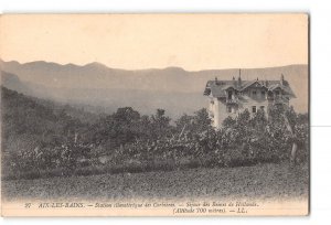 Aix-les-Bains France Postcard 1907-1915 Station Climaterique des Cornieres