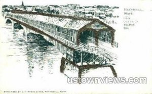 Old Covered Bridge - Haverhill, Massachusetts MA  