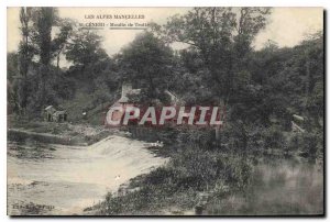 Old Postcard The Alps Mancelles Saint Ceneri le Gerei (Orne) Mill Trotte