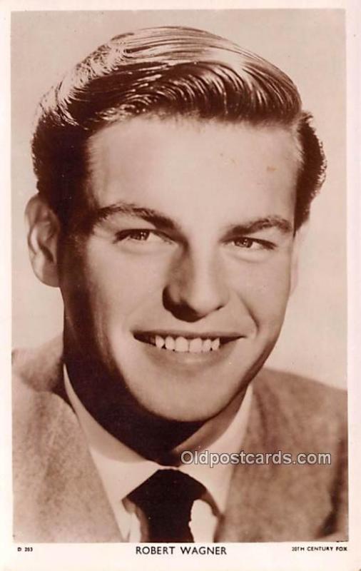 Robert Wagner Movie Star Actor Actress Film Star Unused 