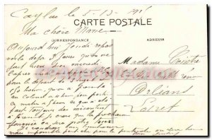 Postcard Old Tarn et Garonne Church and Chateau de Cornusson near Caylus (T a...