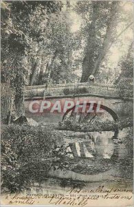 Postcard Old Rustic Bridge Landscape Center