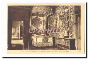 Pau Old Postcard Chateau Henry IV Louis XIV room called Abd el Kader