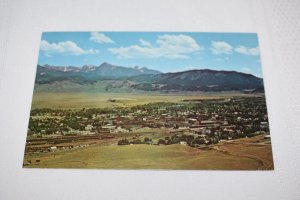 Panorama View of Livingston Montana Postcard Seaich Card and Souvenir Corp.