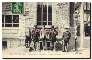 Old Postcard Customs Customs Customs french Gerardmer La Schlucht in Poteau