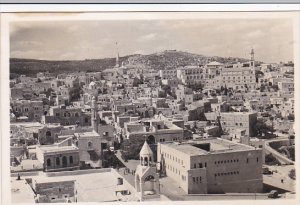 Israel General View Of Bethlehem Real Photo