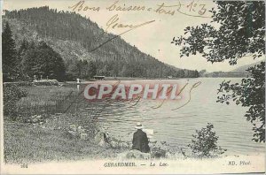 Old Postcard Gerardmer Lake